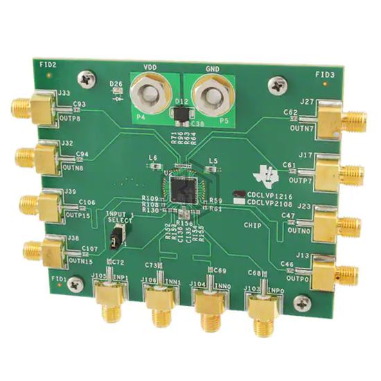 CDCLVP1216EVM - Texas Instruments - Evaluation and Demonstration Boards and Kits