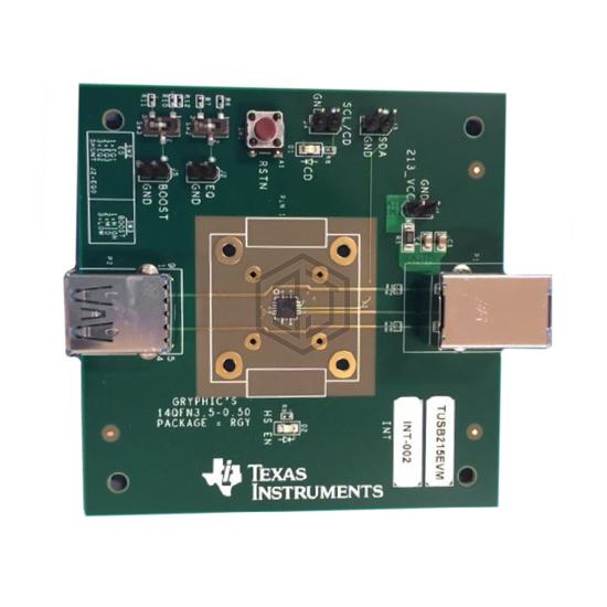 TUSB215EVM - Texas Instruments - Evaluation and Demonstration Boards and Kits