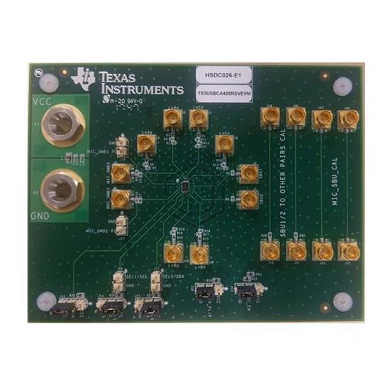 TS3USBCA410EVM - Texas Instruments - Evaluation and Demonstration Boards and Kits