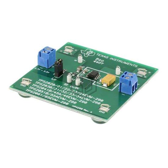 TPS2024EVM-290 - Texas Instruments - Evaluation and Demonstration Boards and Kits
