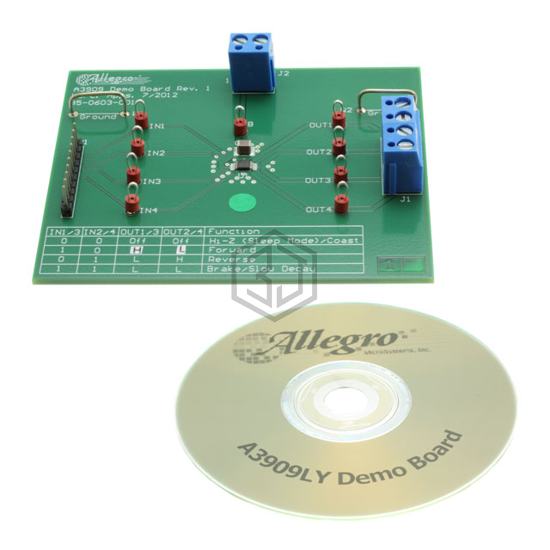 APEK3909GLY-01-T-DK - Allegro MicroSystems - Evaluation and Demonstration Boards and Kits