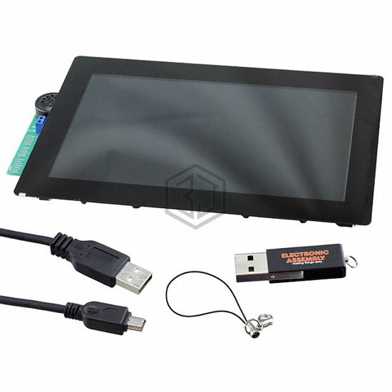 EA QUICKUNITFT101C - Display Visions - Evaluation and Demonstration Boards and Kits