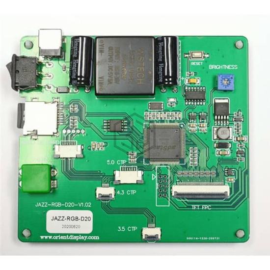 JAZZ-RGB-D20 - Orient Display - duplicate use 3444 - Evaluation and Demonstration Boards and Kits