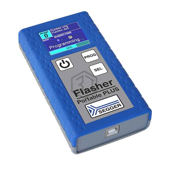 5.16.02 FLASHER PORTABLE PLUS - Segger Microcontroller Systems - Programmers, Emulators, and Debuggers