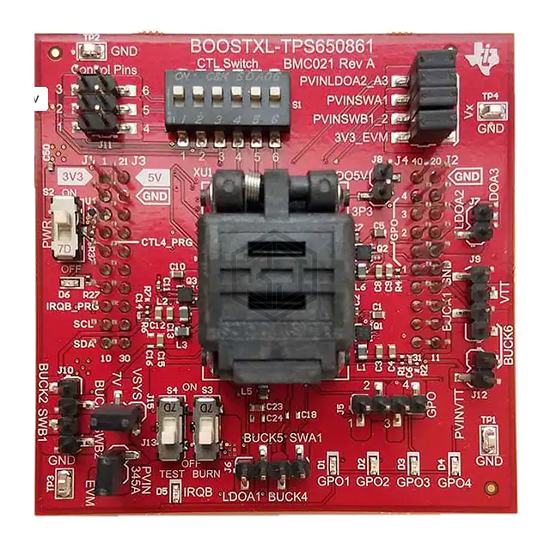 BOOSTXL-TPS650861 - Texas Instruments - Programmers, Emulators, and Debuggers