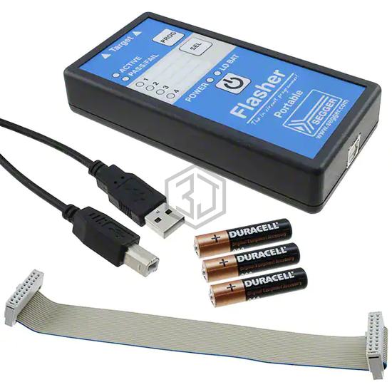 5.16.01 FLASHER PORTABLE - Segger Microcontroller Systems - Programmers, Emulators, and Debuggers