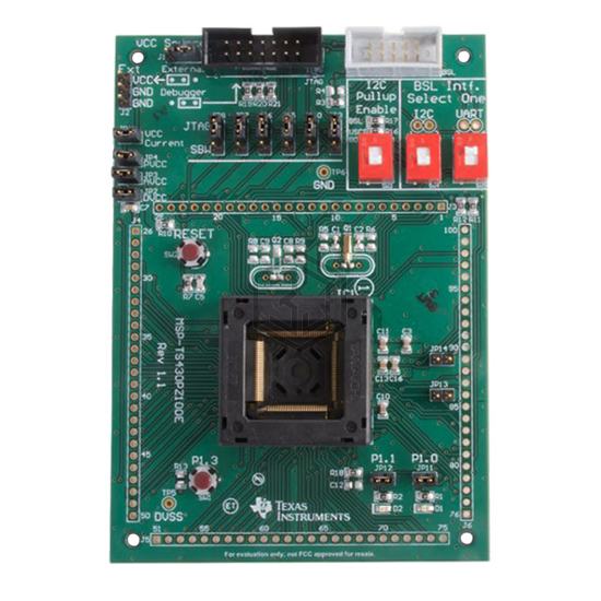 MSP-TS430PZ100E - Texas Instruments - Programming Adapters, Sockets