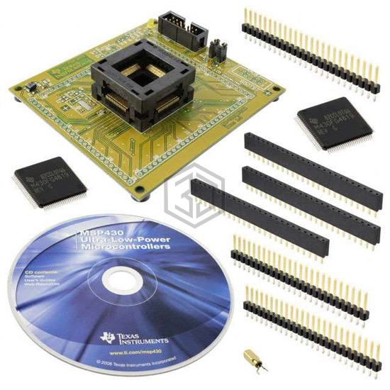 MSP-TS430PZ100 - Texas Instruments - Programming Adapters, Sockets