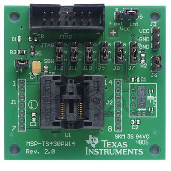 MSP-TS430PW14 - Texas Instruments - Programming Adapters, Sockets