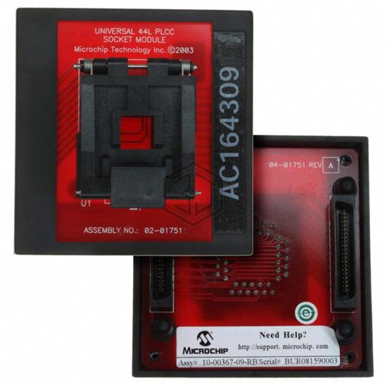 AC164309 - Microchip Technology - Programming Adapters, Sockets