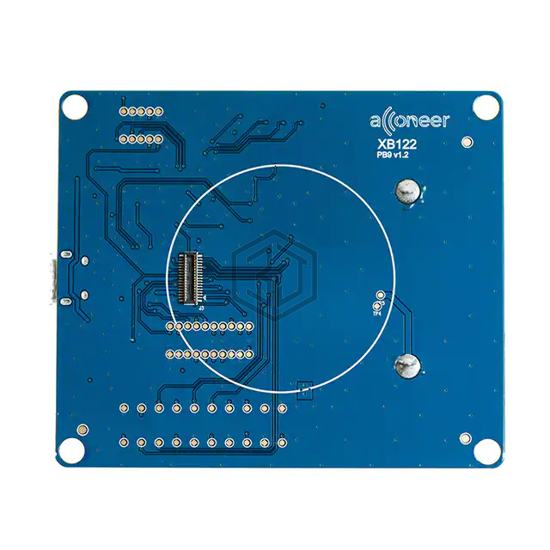 XB122 - Acconeer AB - RF Evaluation and Development Kits, Boards