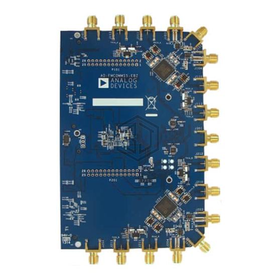 AD-FMCOMMS5-EBZ - Analog Devices Inc. - RF Evaluation and Development Kits, Boards