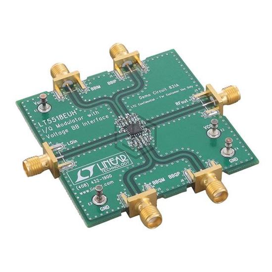 DC831A - Analog Devices Inc. - RF Evaluation and Development Kits, Boards