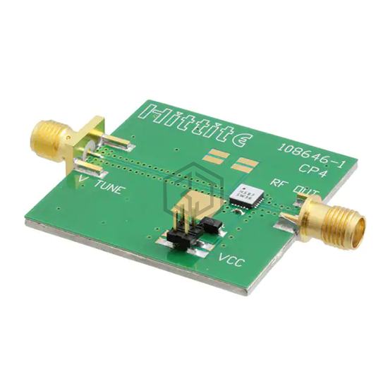 108648-HMC587LC4B - Analog Devices Inc. - RF Evaluation and Development Kits, Boards