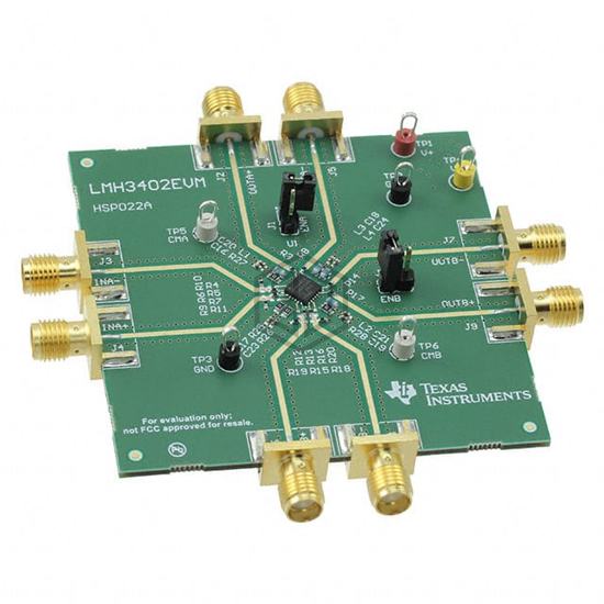 LMH3402EVM - Texas Instruments - RF Evaluation and Development Kits, Boards