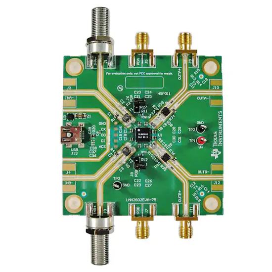 LMH2832EVM-75 - Texas Instruments - RF Evaluation and Development Kits, Boards