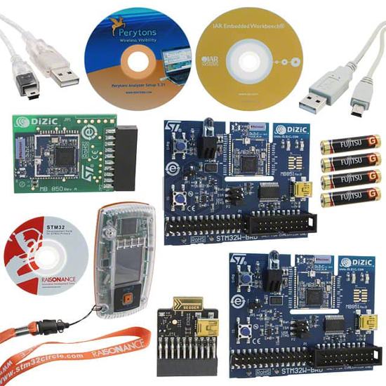 STM32W108B-SK - STMicroelectronics - RF Evaluation and Development Kits, Boards
