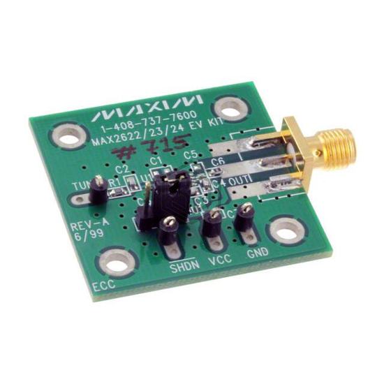 MAX2623EVKIT - Analog Devices Inc./Maxim Integrated - RF Evaluation and Development Kits, Boards