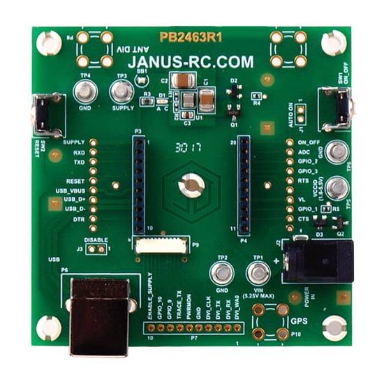 XF EVAL BOARD V1.00 - Janus Remote Communications - RF Evaluation and Development Kits, Boards