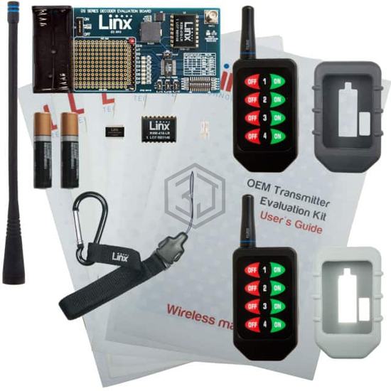 EVAL-418-HHLR - Linx Technologies Inc. - RF Evaluation and Development Kits, Boards
