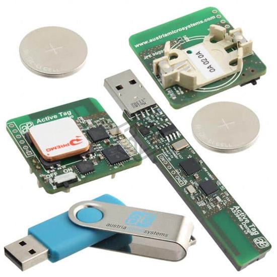 ACTIVE TAG KIT (USB DONGLE) - ams - RFID Evaluation and Development Kits, Boards