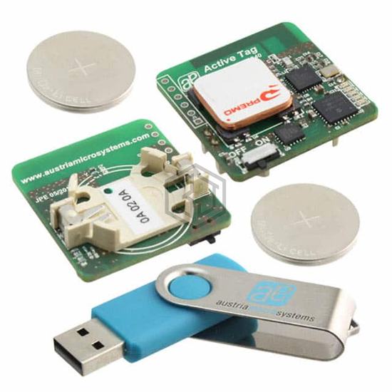 ACTIVE TAG EXPANSION KIT - ams - RFID Evaluation and Development Kits, Boards
