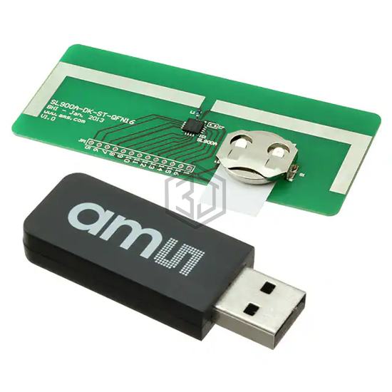 SL900A-DK-STQFN16 - ams - RFID Evaluation and Development Kits, Boards