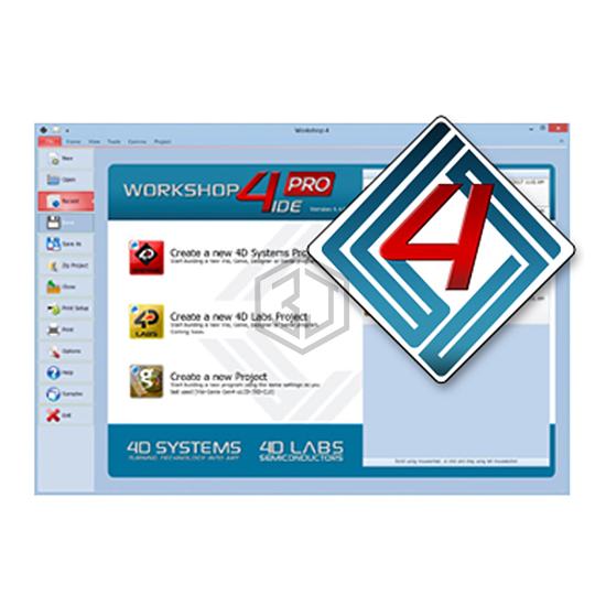 4D WORKSHOP4 IDE PRO - 4D Systems Pty Ltd - Software, Services