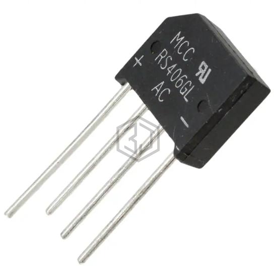 RS406GL-BP - Micro Commercial Co - Diodes - Bridge Rectifiers