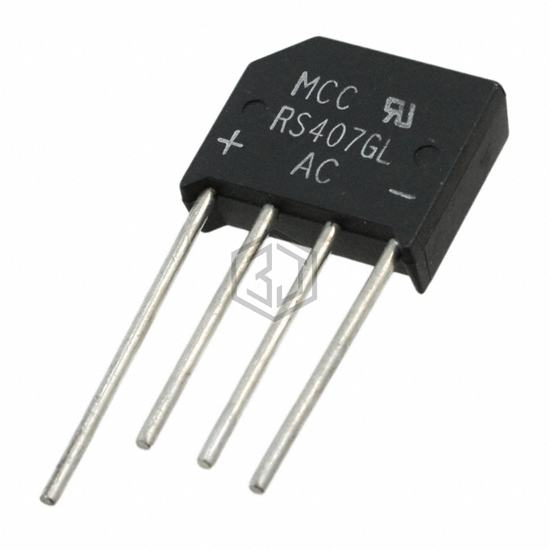 RS407GL-BP - Micro Commercial Co - Diodes - Bridge Rectifiers
