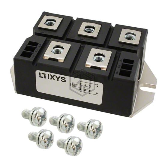 VUO190-12NO7 - IXYS - Diodes - Bridge Rectifiers