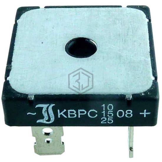 KBPC10/15/2500FP - Diotec Semiconductor - Diodes - Bridge Rectifiers