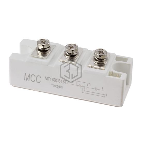 MT130CB16T2-BP - Micro Commercial Co - Thyristors - SCRs - Modules