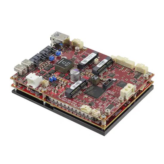 VL-EPU-4562-WCP-32 - VersaLogic Corporation - Single Board Computers (SBCs), Computer On Module (COM)