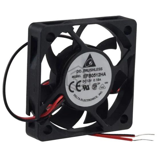 EFB0512HA - Delta Electronics - DC Brushless Fans (BLDC)