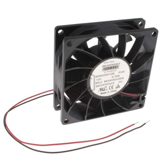 MS8025H12B-FHR-2EM - Mechatronics Fan Group - DC Brushless Fans (BLDC)