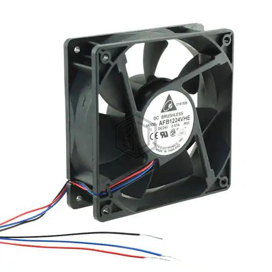 AFB1224VHE-R00 - Delta Electronics - DC Brushless Fans (BLDC)