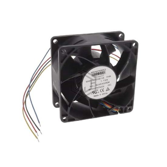 MS8038H24B1+6-FHR-2EM - Mechatronics Fan Group - DC Brushless Fans (BLDC)
