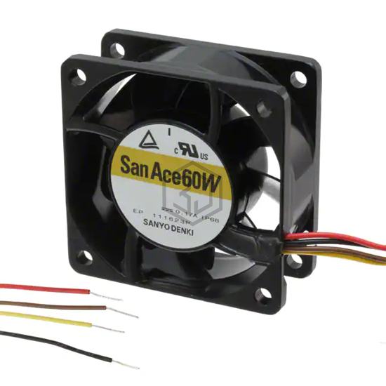 9WL0612P4H001 - Sanyo Denki America Inc. - DC Brushless Fans (BLDC)