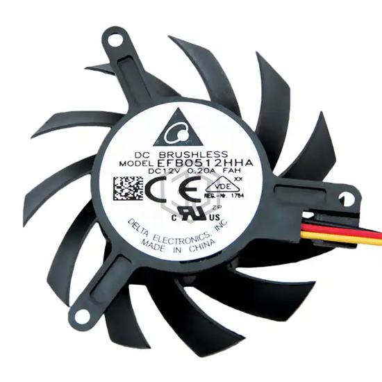 EFB0512HHAFAH - Delta Electronics - DC Brushless Fans (BLDC)