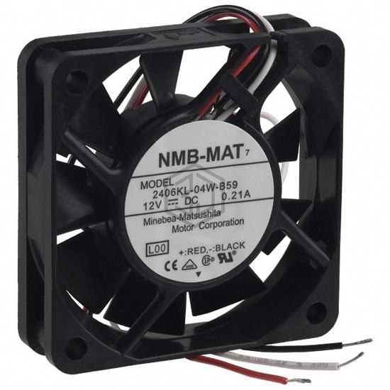 2406KL-04W-B59-L00 - NMB Technologies Corporation - DC Brushless Fans (BLDC)
