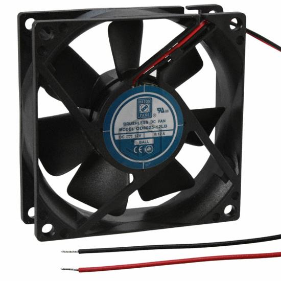 OD8025-12LB - Orion Fans - DC Brushless Fans (BLDC)