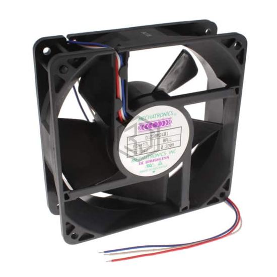 G1238M24B1-FSR-TTL - Mechatronics Fan Group - DC Brushless Fans (BLDC)