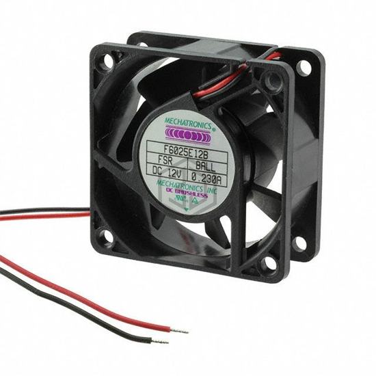 F6025E12B-FHR-EM - Mechatronics Fan Group - DC Brushless Fans (BLDC)