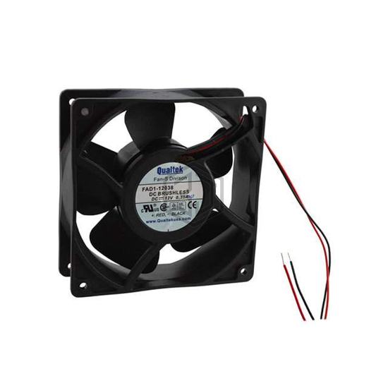 FAD1-12038CBLW12 - Qualtek - DC Brushless Fans (BLDC)