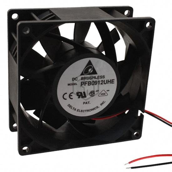 PFB0912UHE - Delta Electronics - DC Brushless Fans (BLDC)
