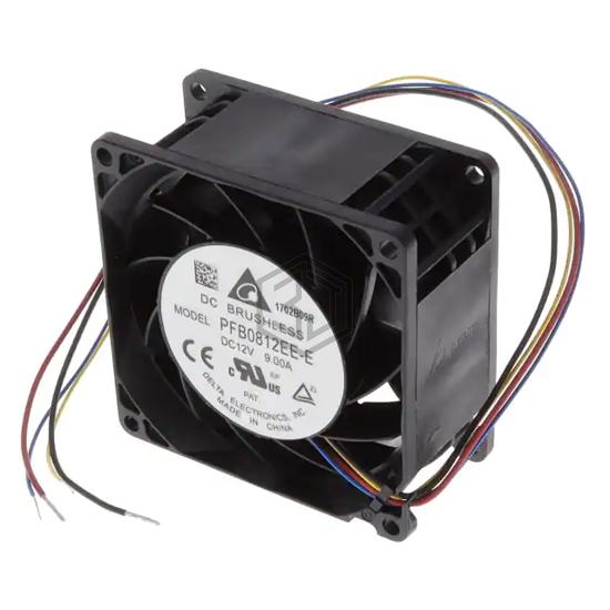 PFB0812EE-E - Delta Electronics - DC Brushless Fans (BLDC)