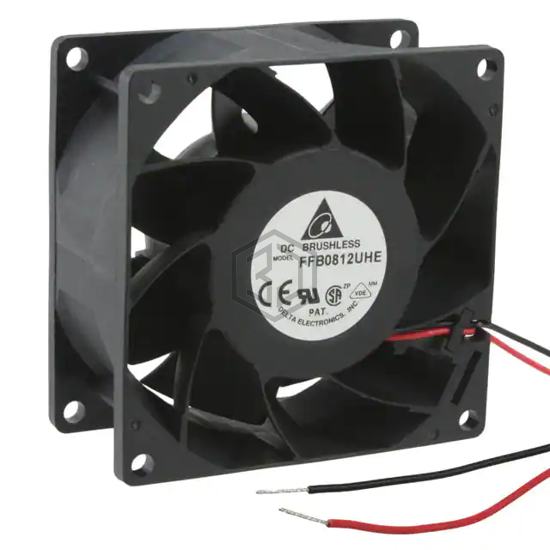 FFB0812UHE - Delta Electronics - DC Brushless Fans (BLDC)