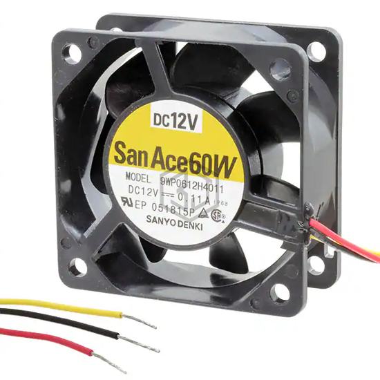 9WP0612H4011 - Sanyo Denki America Inc. - DC Brushless Fans (BLDC)