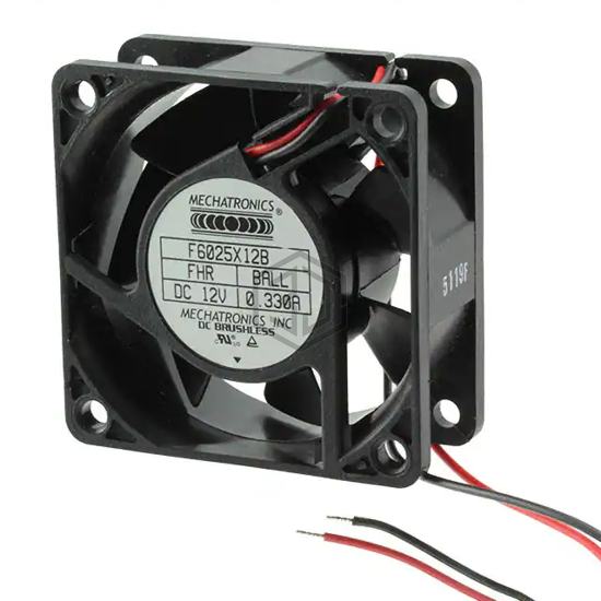 F6025X12B-FHR - Mechatronics Fan Group - DC Brushless Fans (BLDC)
